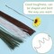 300pcs Floral Wire, 26 Gauge Flower Wire Sticks, 14 inches for DIY Floral Arrangements, Wedding Bouquet